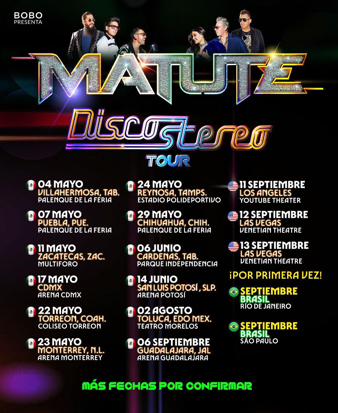 Cartel del Matute Disco Stereo Tour 2026